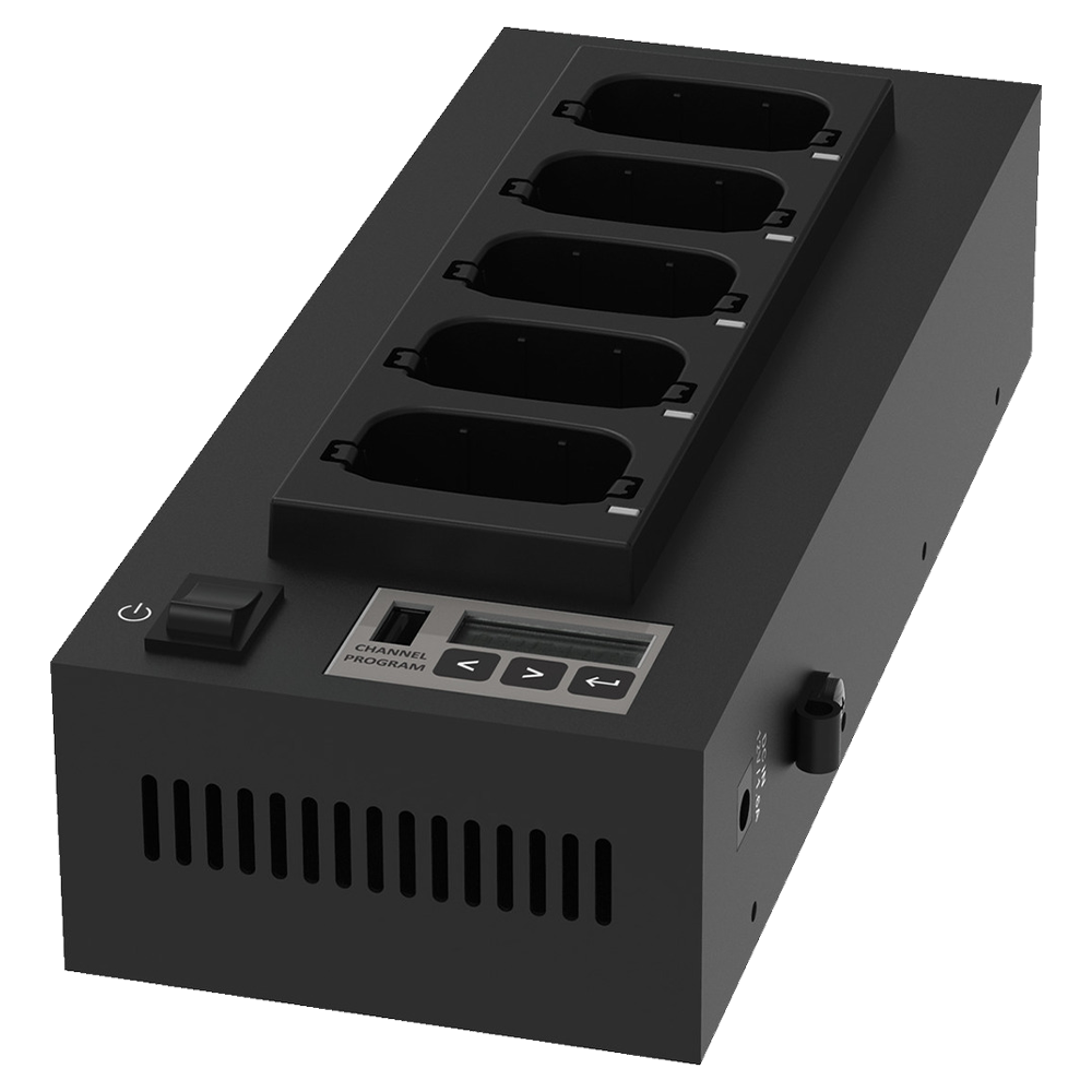 Monacor ATS-85PS charging station for ATS-80 series tour guide systems