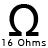 Low Impedance 8 Ohms