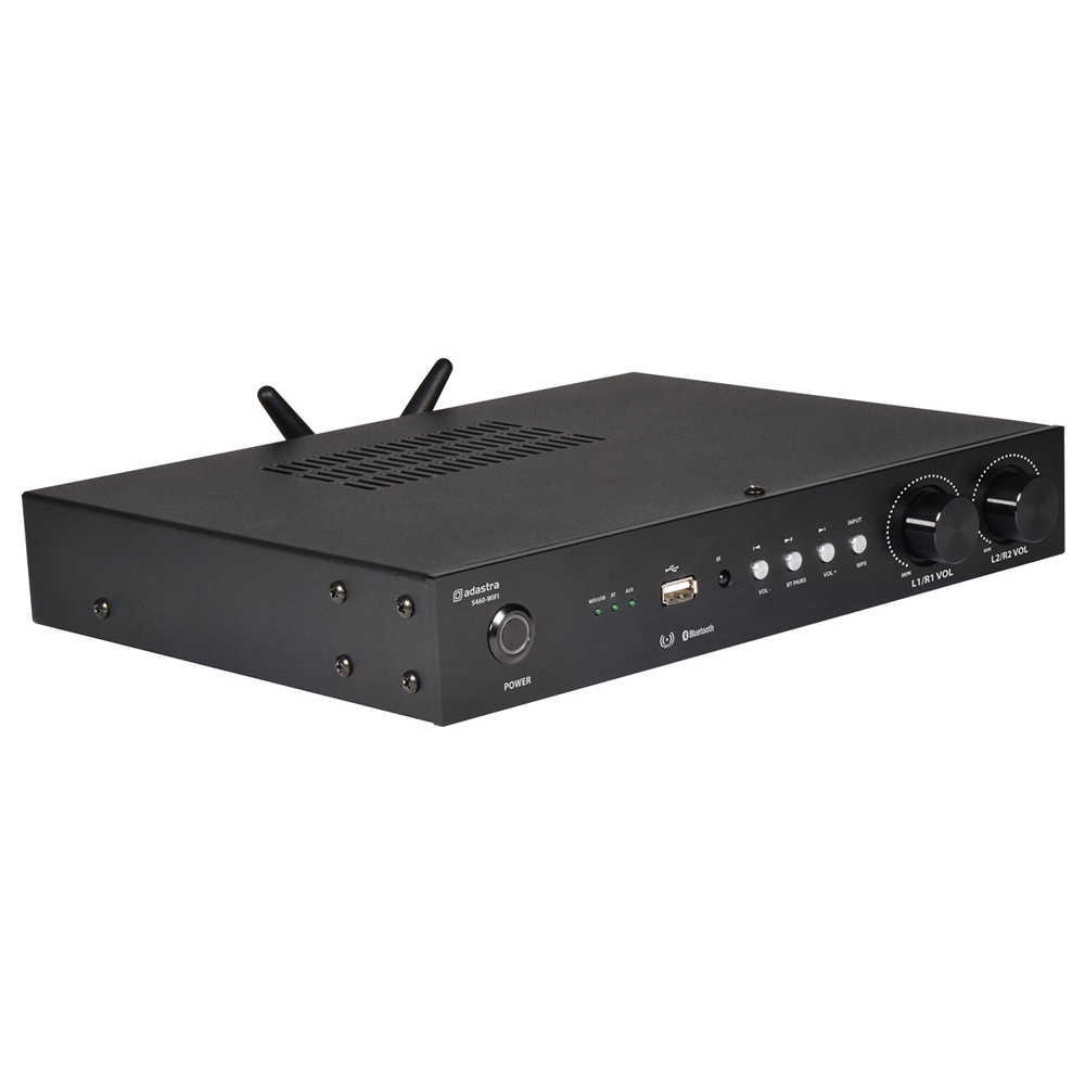 Adastra S460-WIFI 120w multi streaming amplifier with Bluetooth