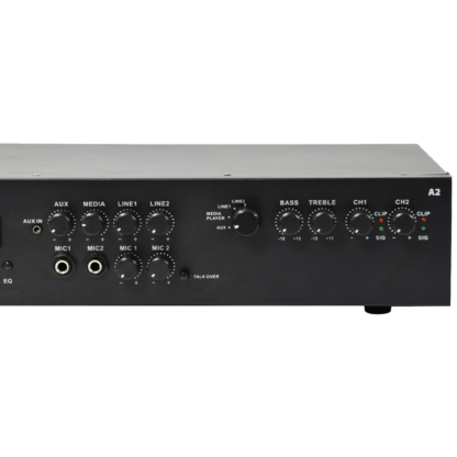 Adastra A2 2 x 200w 2 zone mixer amplifier