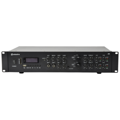 Adastra A4 4 x 200w 4 zone mixer amplifier