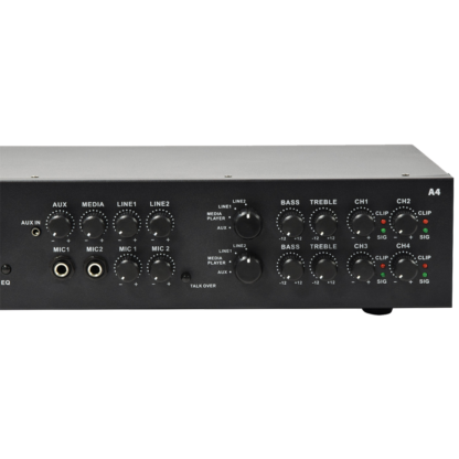 Adastra A4 4 x 200w 4 zone mixer amplifier