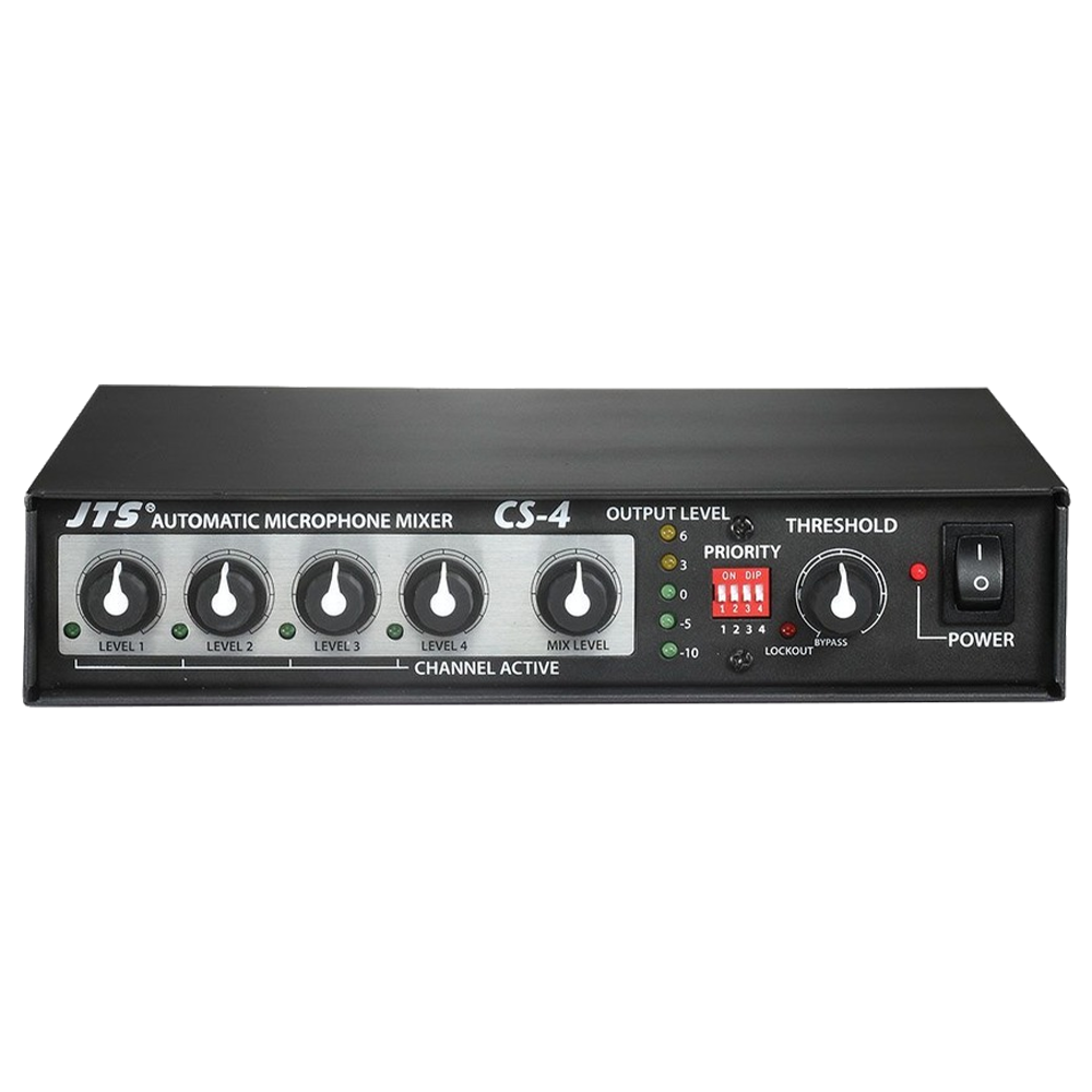 JTS CS-4 4-input automatic mixer