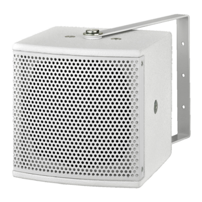 Monacor ESP-305/WS white 20w, 100v line, 5" wall cabinet speaker