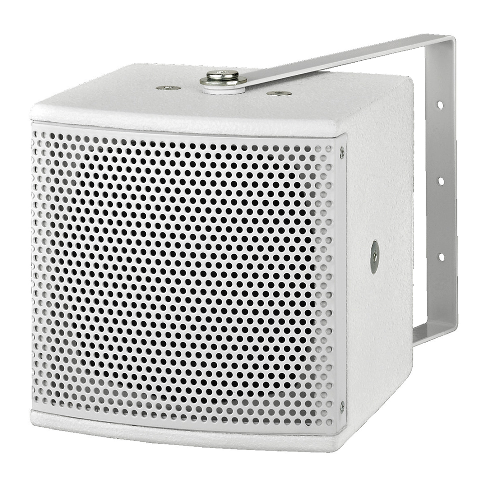 Monacor ESP-305/WS white 20w, 100v line, 5" wall cabinet speaker