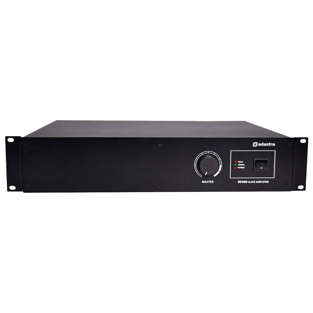 Adastra RS480 480w 100v line slave amplifier