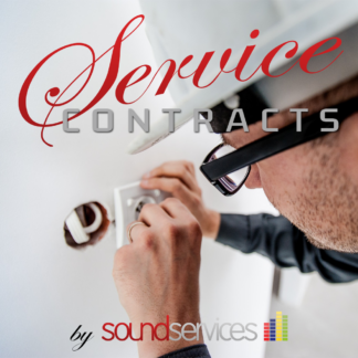 Peace of Mind Service Contract for your PA Sound System