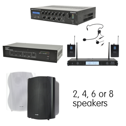 CHU-240 series 240w Church sound and induction loop systems