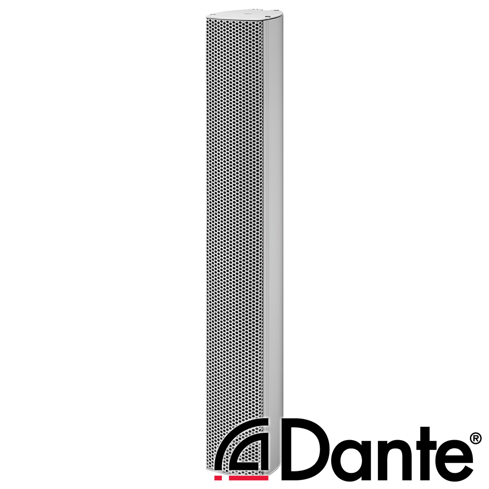 Monacor IT-400DTM 30w Dante® active column speaker