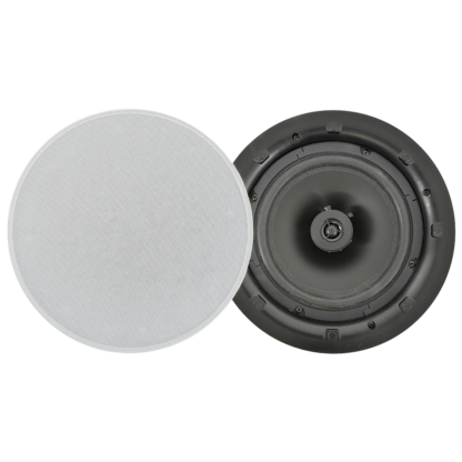 Adastra LP8V 50w 8" 2-way low profile 100v line or 8Ω ceiling speaker