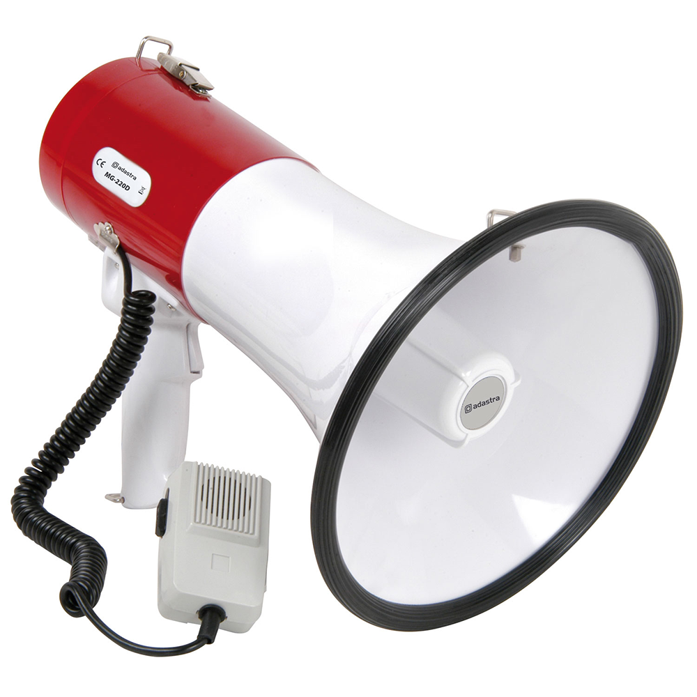 Adastra MG-220D 30w entry level megaphone with siren