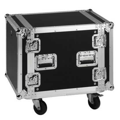 MR-710 10U wheeled flight case