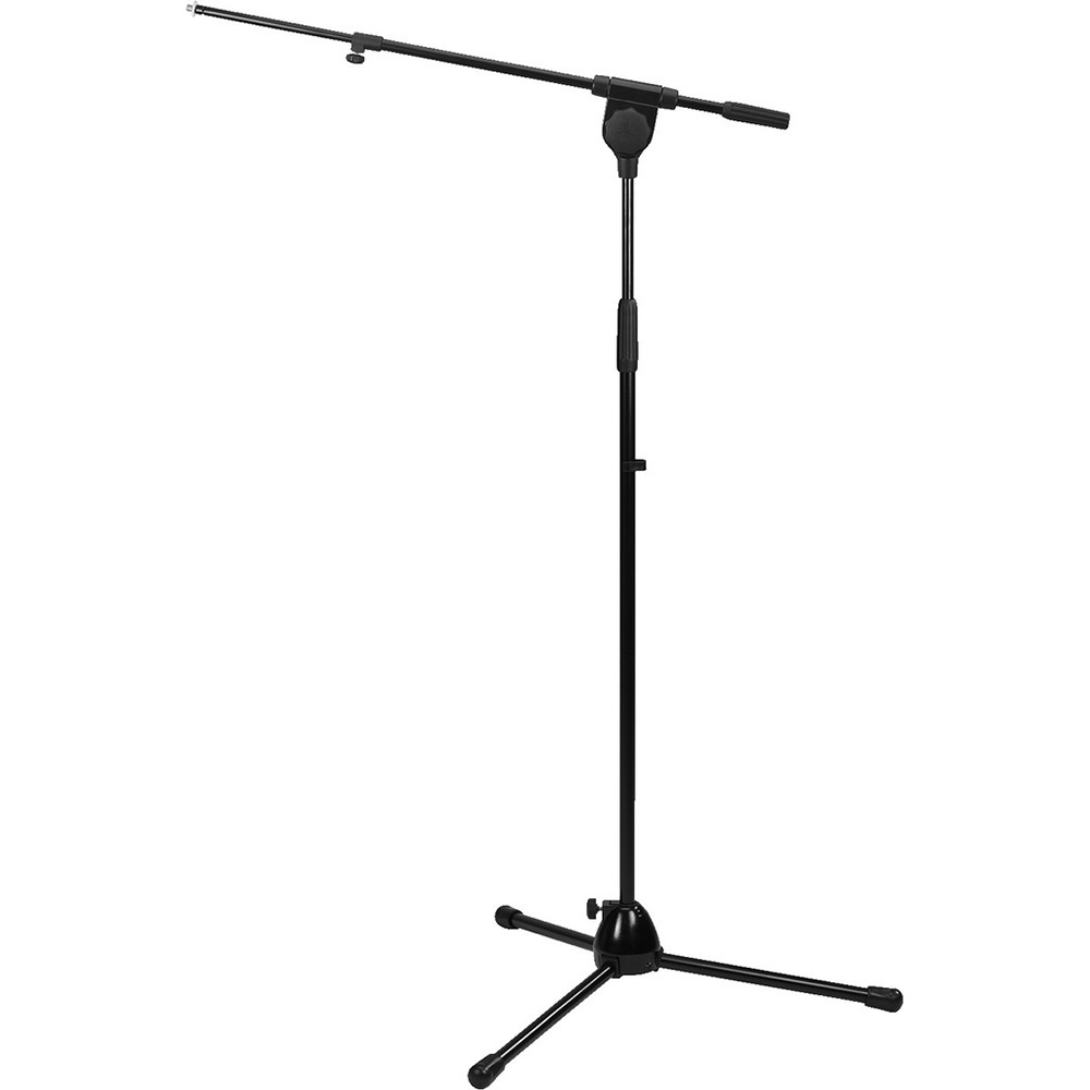 MS-92 black microphone floor stand