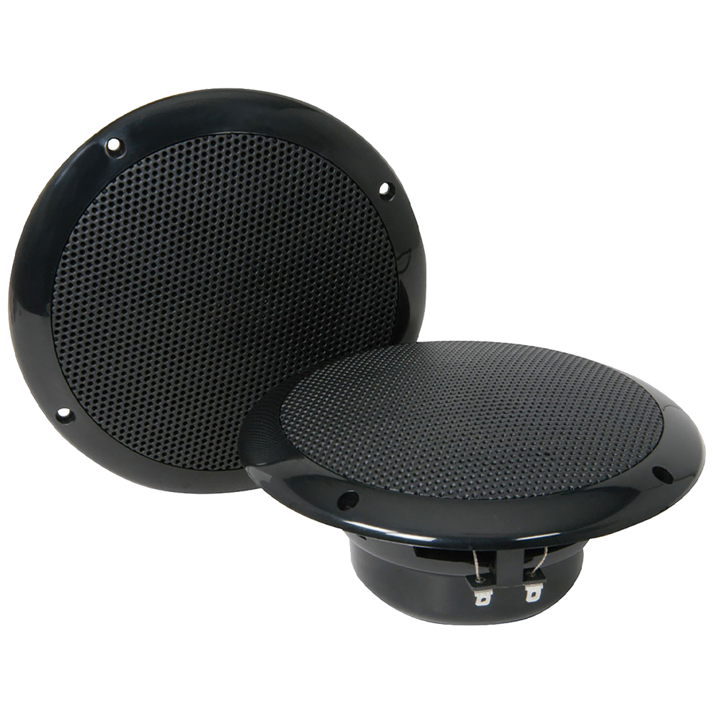 Adastra OD6-B8 pair of black 6½" 40W water resistant ceiling speakers
