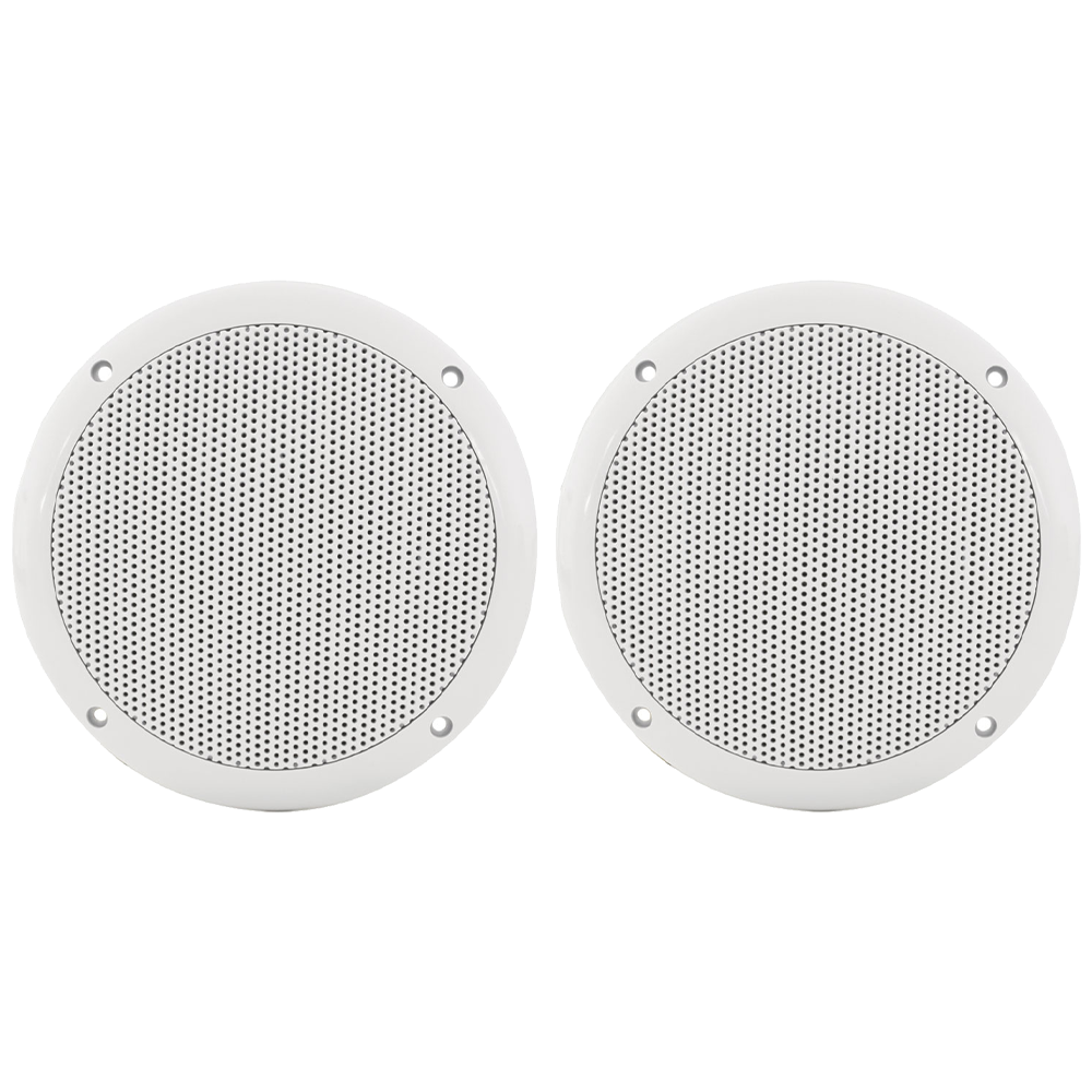 Adastra OD6-W8 pair of white 6½" 40W water resistant ceiling speakers