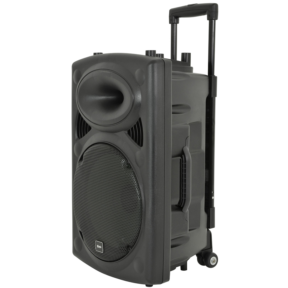QTX QR12PA 12" 50w RMS portable PA sound system
