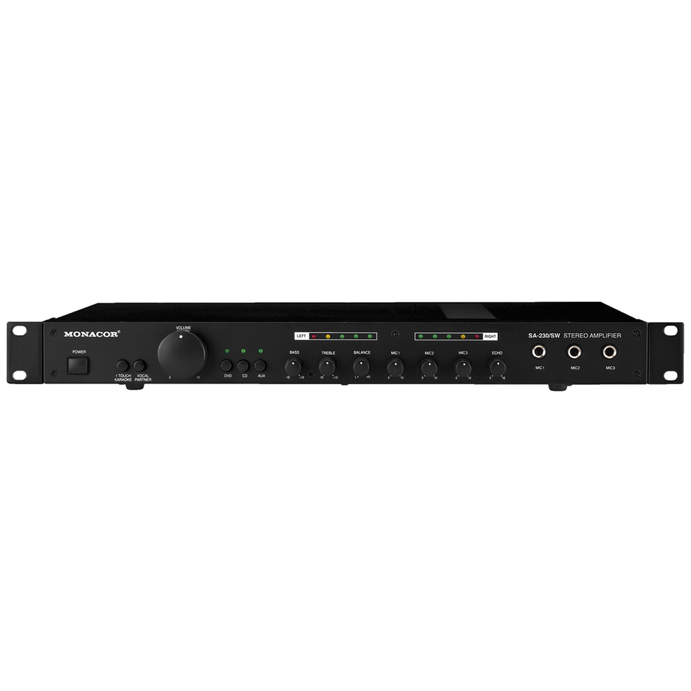 SA-230/SW 20+20w stereo mixer amplifier