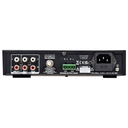 Adastra A200 35+35w RMS stereo public address amplifier with Bluetooth