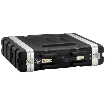 FC-102 2U ABS polycarbonate and aluminium rack flight case