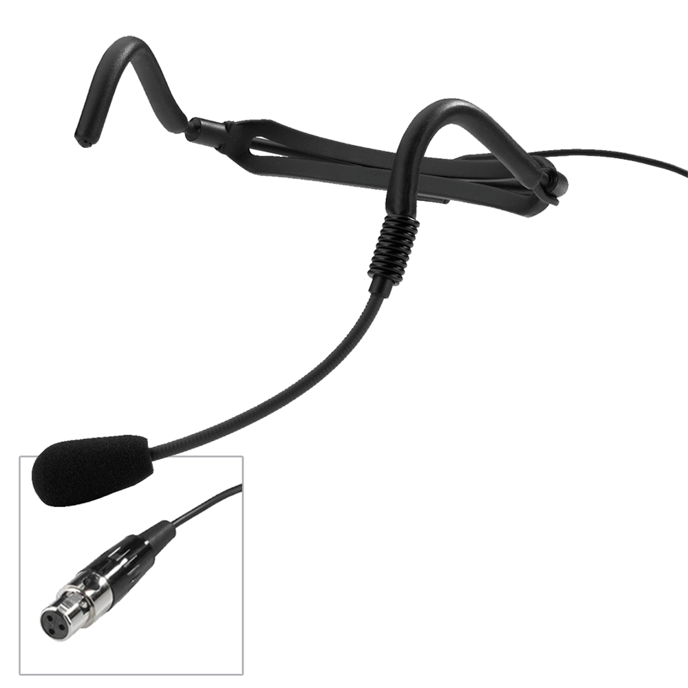 Monacor HSE-110 headmic with 3 pin mini XLR