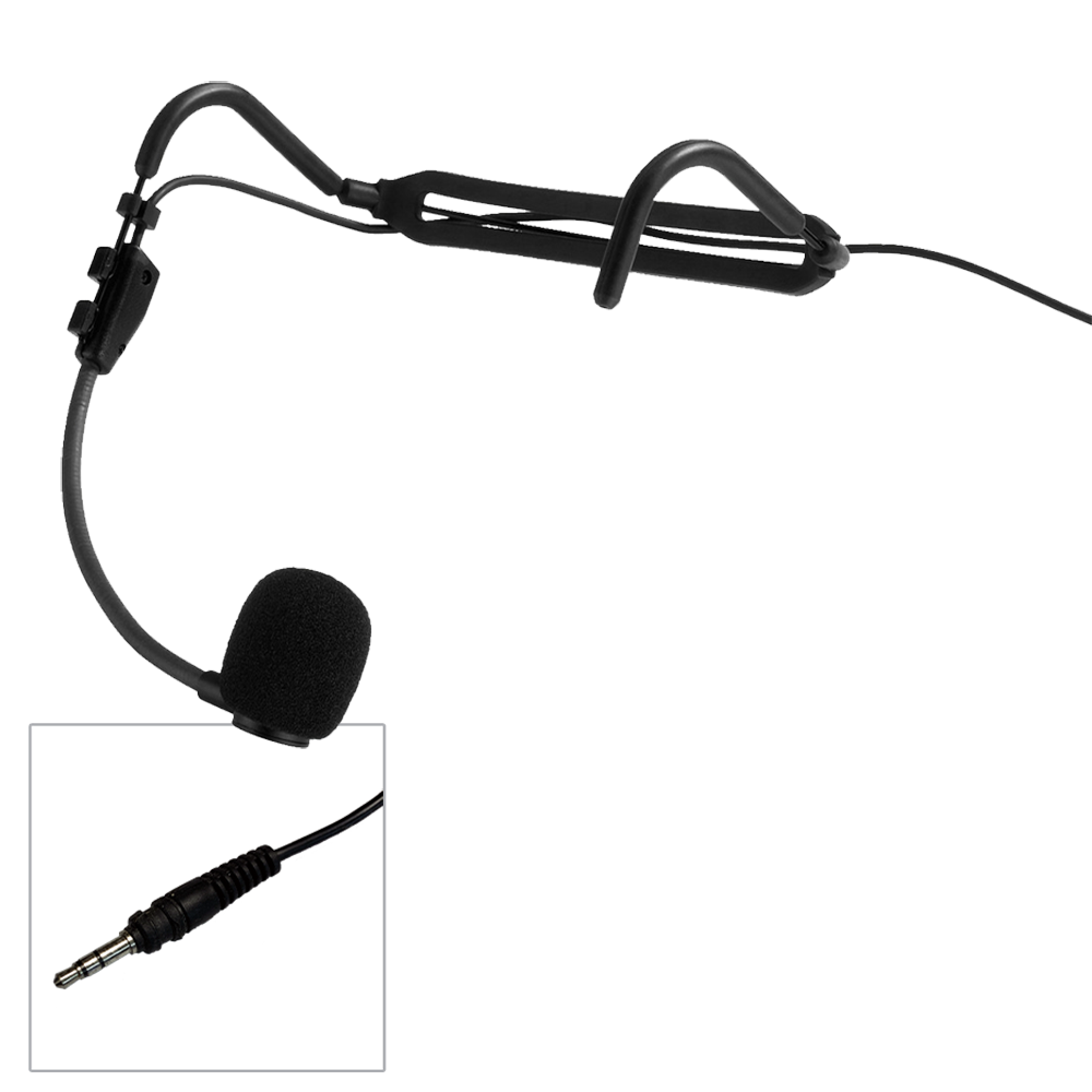Monacor entry level HSE-821/TOA headband microphone