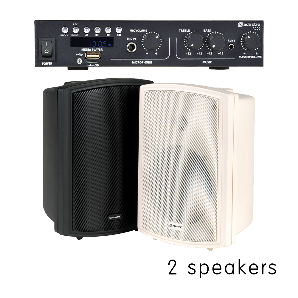 Outdoor sales stereo system