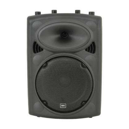 QTX QR10K 40w portable, all-in-one moulded powered loudspeaker