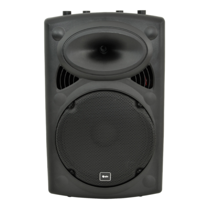 QTX QR12K 80w portable, all-in-one moulded powered loudspeaker
