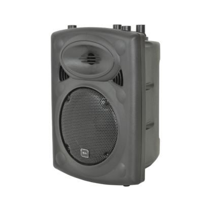 QTX QR8K 40w portable, all-in-one moulded powered loudspeaker