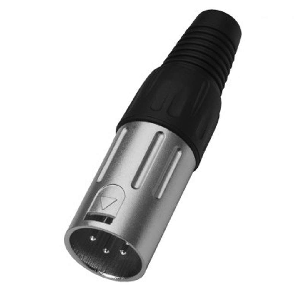 Monacor XLR-804/P 4 Pin XLR Male Connector