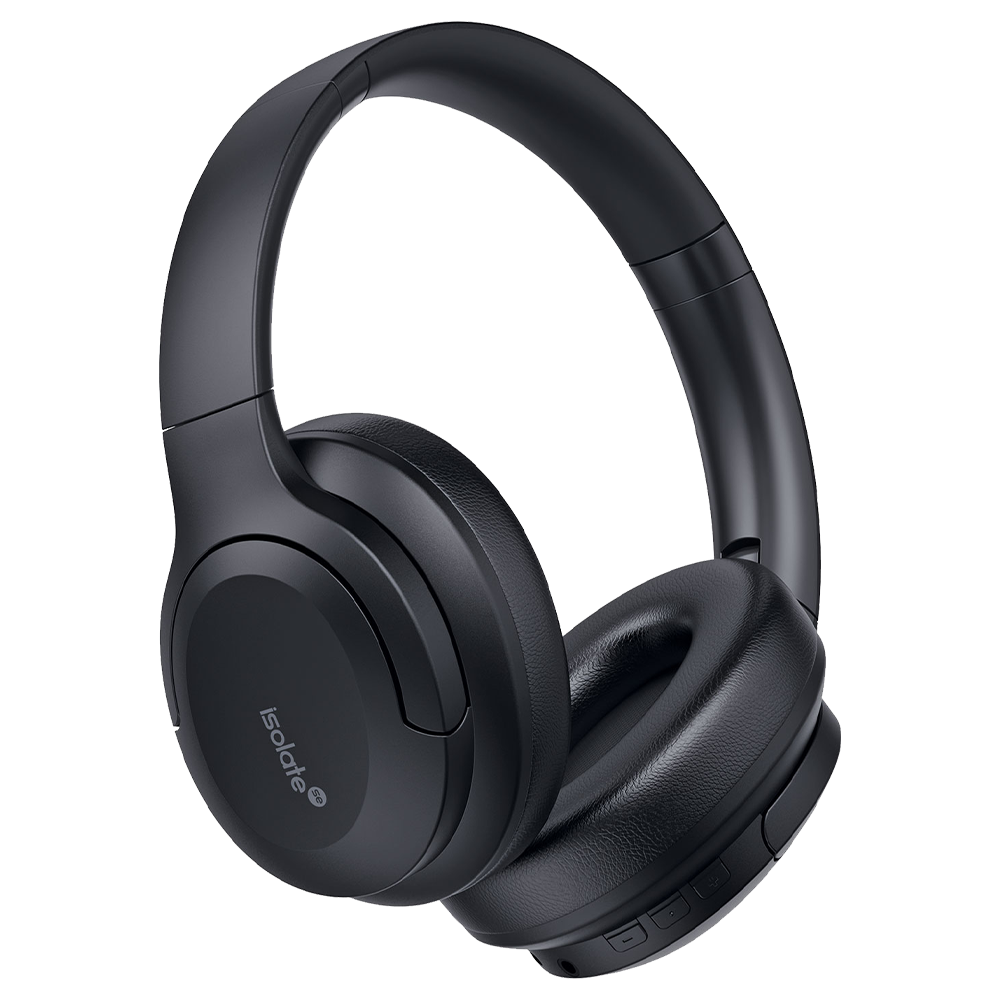 av:link Isolate SE active noise cancelling Bluetooth stereo headphones