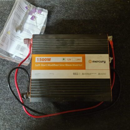 Mercury IMS1500-12 1,500w 12v power inverter - used