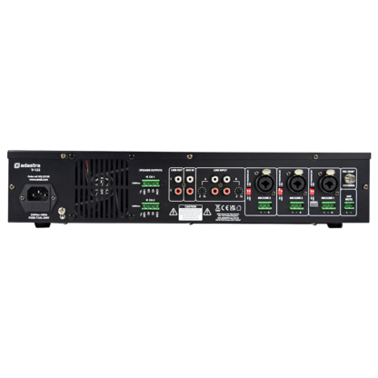 Adastra V-122 dual zone 100v 2 x 120w mixer amplifier with Bluetooth and DAB+/FM and USB/SD media player