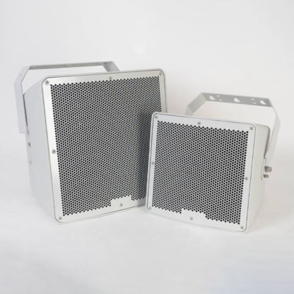 Fonestar AQUA series white 100v line or 8Ω weatherproof wall cabinet speakers