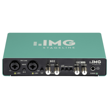 IMG Stageline BEE 2-channel USB recording interface