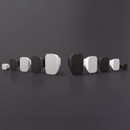 Fonestar SONORA series black or white 100v line or 8Ω cabinet speakers