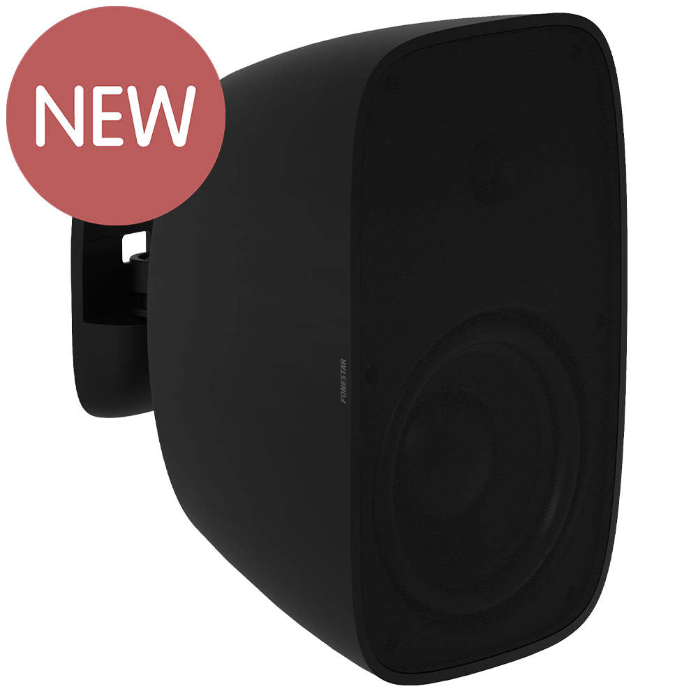 Fonestar SONORA-8TN black 8" 80W 100v line or 8Ω cabinet speaker