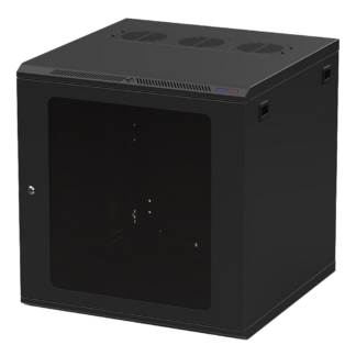 Penn Elcom R6612-M6 12U 600mm deep wall-mount 19" equipment rack with M6 threaded holes
