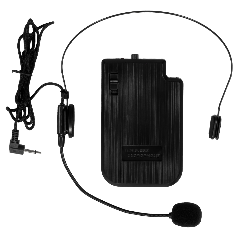 ZZiPP ZZIGANHS UHF wireless beltpack and headmic for ZZIGAN portable PA units