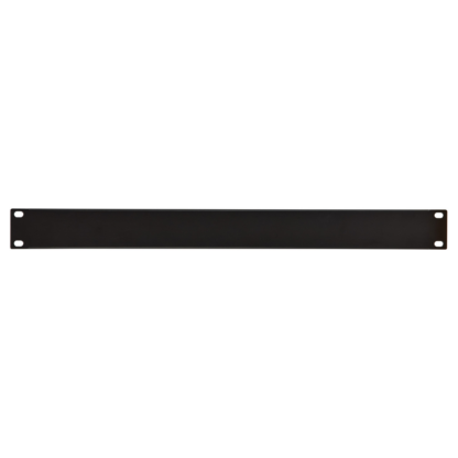 Powder coated steel 19" rack mounting blanking panel