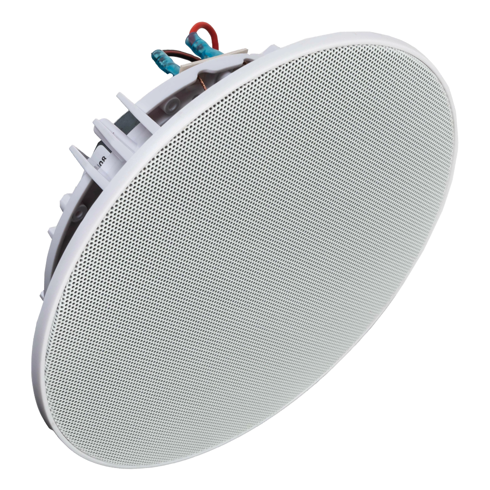 Fonestar KS-SPEAK 15W RMS 8Ω low impedance low profile white ceiling speaker for KS-AMP wall amplifier