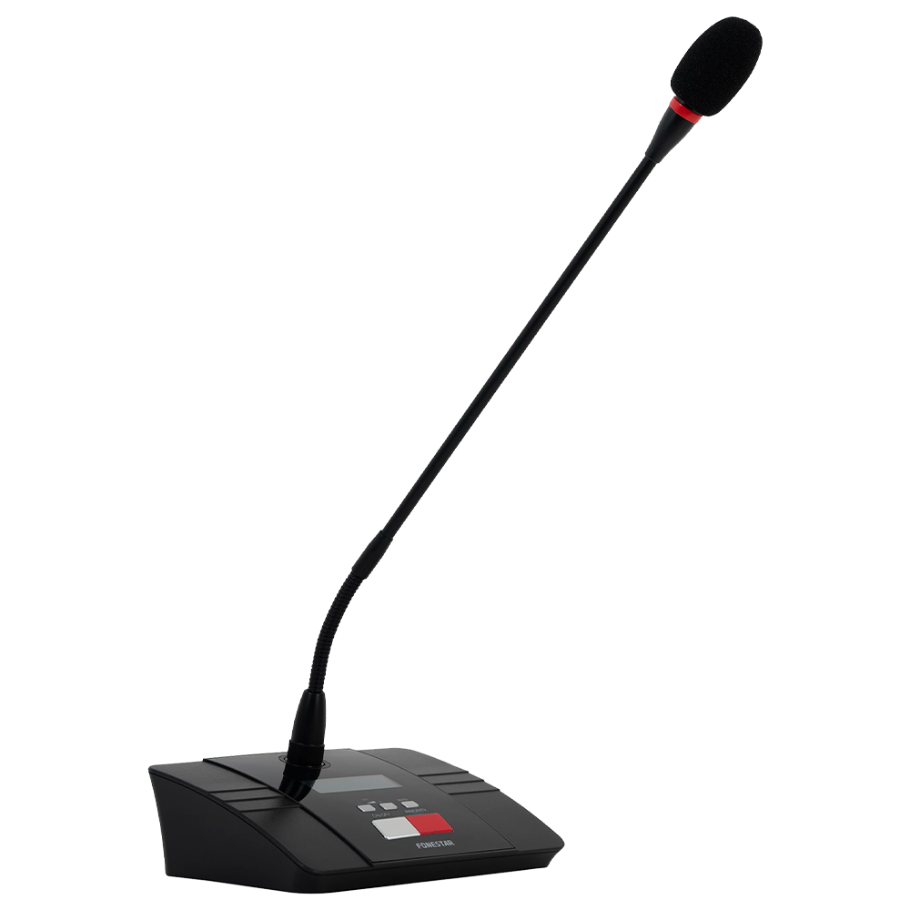 Fonestar SCI-760P wireless chairperson's conference microphone for the SCI-750 conference system on 610-665 MHz