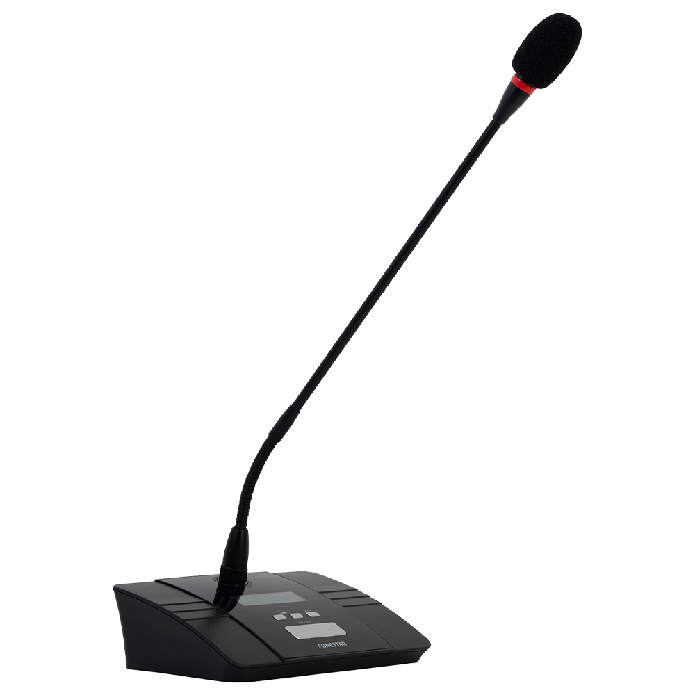 Fonestar SCI-770D wireless delegates' conference microphone for the SCI-750 conference system on 610-665 MHz