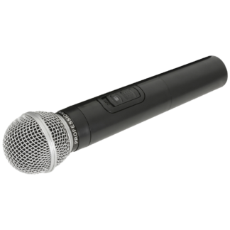 QTX QHH series VHF handheld microphones for QRPA and QXPA series portable PA units on 174.1 MHz or 175.0 MHz