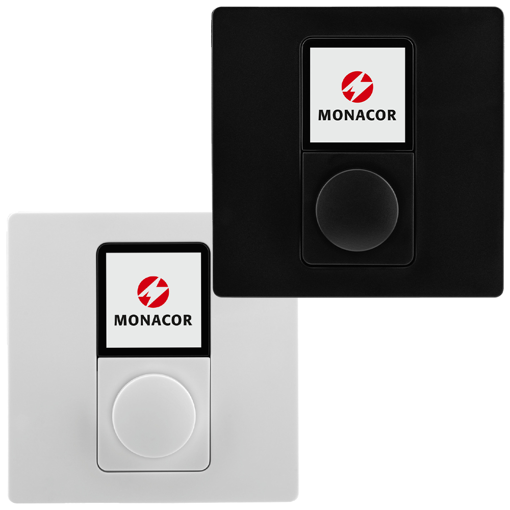 Monacor WP-1 series wall modules for use with PA-4125DX 500W mixer amplifier