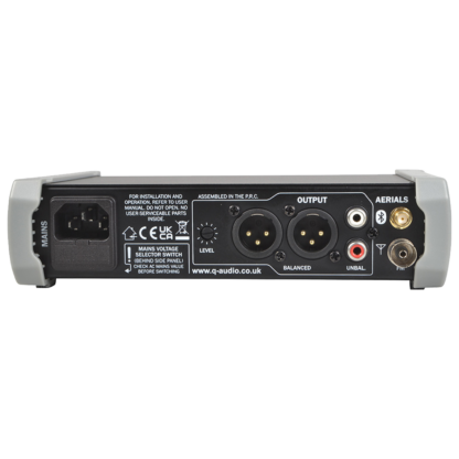 Q Audio QMEDIABT multimedia player with Bluetooth, FM and built-in jingle player