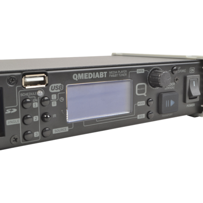 Q Audio QMEDIABT multimedia player with Bluetooth, FM and built-in jingle player
