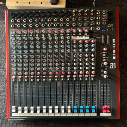 Allan & Heath ZED 18 18-channel studio mixing desk - used, VGC