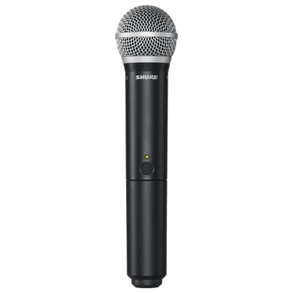 Shure BLX2/PG58 UHF handheld wireless microphone on channel 70