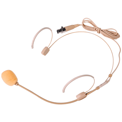 Citronic FCN-XLR headworn microphone with mini XLR connector designed for use with the Citronic TU4 series wireless microphones